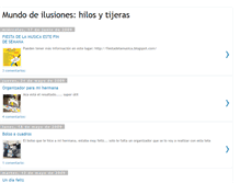 Tablet Screenshot of mundo-de-ilusiones.blogspot.com