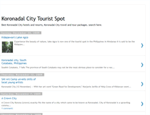 Tablet Screenshot of koronadalcitytouristspot.blogspot.com