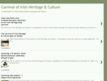 Tablet Screenshot of irishheritagecarnival.blogspot.com