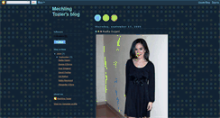 Desktop Screenshot of mechling-tozier.blogspot.com