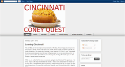 Desktop Screenshot of cincyconeyquest.blogspot.com