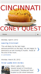 Mobile Screenshot of cincyconeyquest.blogspot.com