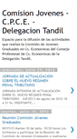 Mobile Screenshot of comision-jovenes-cpce-tandil.blogspot.com