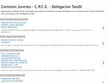 Tablet Screenshot of comision-jovenes-cpce-tandil.blogspot.com