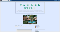 Desktop Screenshot of mainlinestyle.blogspot.com