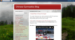 Desktop Screenshot of gymchina.blogspot.com