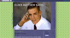 Desktop Screenshot of elder-matthew-bates.blogspot.com