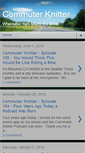 Mobile Screenshot of commuterknitter.blogspot.com