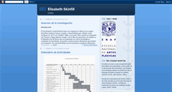 Desktop Screenshot of elizabethskinfill-escultora.blogspot.com