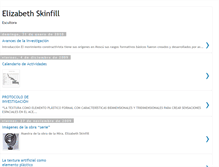 Tablet Screenshot of elizabethskinfill-escultora.blogspot.com