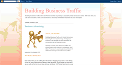 Desktop Screenshot of buildingbusinesstraffic.blogspot.com