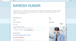 Desktop Screenshot of nareshkumar20.blogspot.com