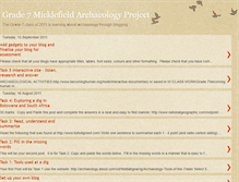 Tablet Screenshot of gr7micklefieldarchaeology.blogspot.com