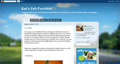 Desktop Screenshot of katsfabfreebies.blogspot.com