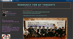 Desktop Screenshot of bookshelffor-mythoughts.blogspot.com