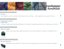 Tablet Screenshot of grasshopperhandmade.blogspot.com