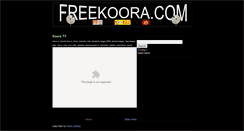 Desktop Screenshot of koorafree.blogspot.com