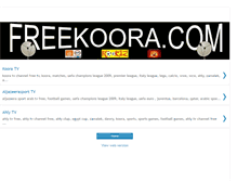 Tablet Screenshot of koorafree.blogspot.com