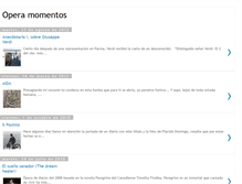 Tablet Screenshot of momentosopera.blogspot.com