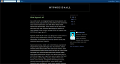 Desktop Screenshot of hypnosis4all.blogspot.com