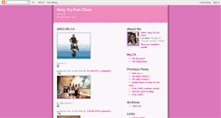 Desktop Screenshot of amychen617.blogspot.com