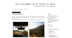 Desktop Screenshot of lafilledumarin.blogspot.com