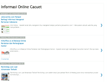 Tablet Screenshot of cacuet.blogspot.com