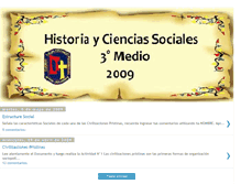 Tablet Screenshot of mundohistoria2009.blogspot.com