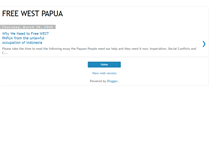 Tablet Screenshot of freewestpapua.blogspot.com