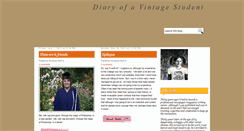 Desktop Screenshot of diaryofavintagestudent.blogspot.com