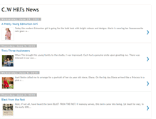 Tablet Screenshot of cwhillphoto.blogspot.com