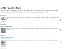 Tablet Screenshot of littlepawspetclub.blogspot.com