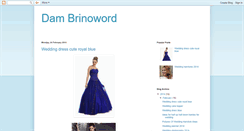 Desktop Screenshot of dambrinowordsalad.blogspot.com