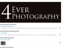 Tablet Screenshot of 4everphotography.blogspot.com