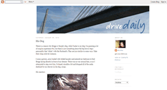 Desktop Screenshot of drivedaily.blogspot.com