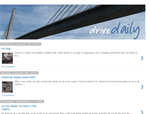 Tablet Screenshot of drivedaily.blogspot.com