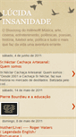 Mobile Screenshot of diariodalucidainsanidade.blogspot.com