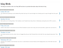 Tablet Screenshot of islaybirds.blogspot.com