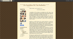 Desktop Screenshot of oscaminhosdeumsonhador.blogspot.com