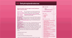 Desktop Screenshot of dehydroepiandrosteronejfuzmxzzdcx.blogspot.com