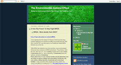 Desktop Screenshot of ecodominoeffect.blogspot.com