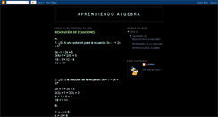 Desktop Screenshot of algebra-abp14.blogspot.com