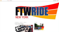 Desktop Screenshot of ftwnewyork.blogspot.com