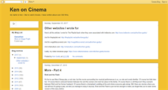 Desktop Screenshot of kenoncinema.blogspot.com
