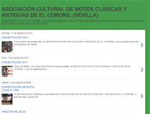 Tablet Screenshot of motosantiguaselcoronil.blogspot.com