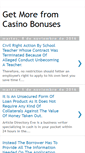 Mobile Screenshot of getmorefromcasinobonuses.blogspot.com