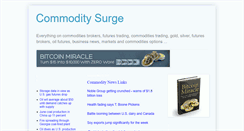 Desktop Screenshot of commoditysurge.blogspot.com