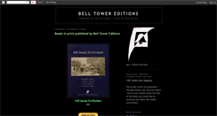 Desktop Screenshot of belltowereditions.blogspot.com