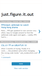 Mobile Screenshot of justfigureout.blogspot.com