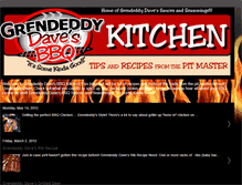 Tablet Screenshot of grendeddydavesbbq.blogspot.com